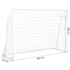 Futbolo treniruočių vartai + taikinių kilimėlis 180x122 cm, MOVEPRO - Image 8