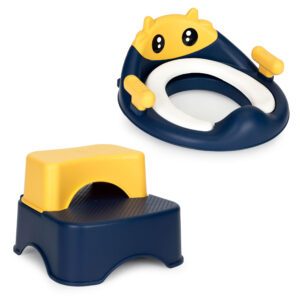 Vaikiška tualeto kėdutė su laipteliais ir platforma, ECOTOYS - Image 8
