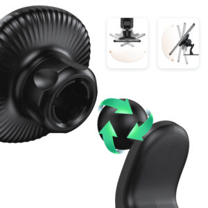 Ugreen Magnetic Car Phone Holder Self-Adhesive for Dashboard Black (LP292) - Image 5