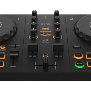 AlphaTheta (Pioneer DJ) DDJ-FLX2 - DJ valdiklis 2 kanalai, juoda - Image 2