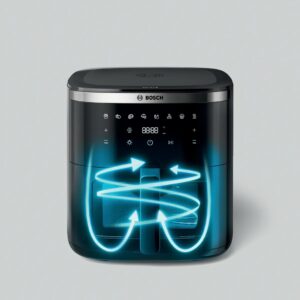 Bosch Serie 6 MAFS2671B gruzdintuvė Vienas 7,2 L Autonominės 1800 W Karšto oro gruzdintuvė Juoda - Image 3