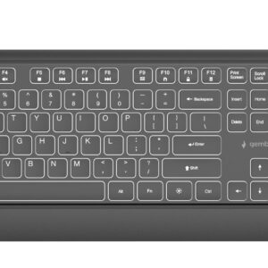 KEYBOARD MULTIMEDIA USB ENG/BLACK KB-UML-04 GEMBIRD