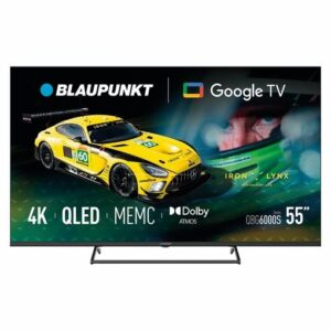Blaupunkt QLED TV | 55QBG6000S | 55 | Smart TV | Google TV | Black