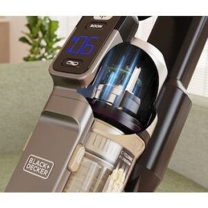Black & Decker BSV525BLP-QW siurblys-šluota / elektrinė šluota Dulkių siurbliui šluotai Baterija Sausa Bemaišis 0,65 L Juoda 2,5 Ah - Image 2