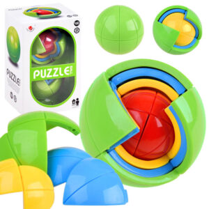 Žaidimų kamuolys 3D DĖLIONĖ dėlionės kamuolys - spalvinga dėlionė Puzzle GR0067