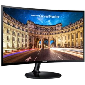 Monitor SAMSUNG CF390 C24F390FHR 61 cm (24") / 1920x1080 / VA / 60 Hz / 4 ms / black / curved (1800R) - Image 2