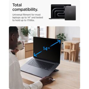 SPIGEN LD201-S6 SLIMFOLD NEŠIOJAMOJO KOMPIUTERIO STOVAS SPACE GREY - Image 8