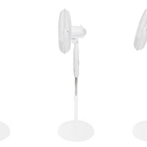Pastatomas ventiliatorius 45W – 3 režimai, 5 mentės, baltas - Image 9