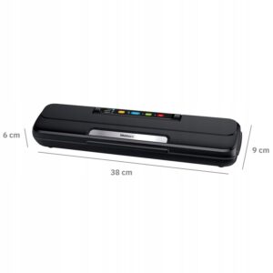 Vakuuminis maisto pakavimo aparatas 110W su priedais, juodas - Image 9