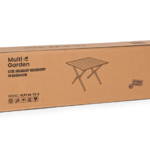 Sulankstomas kempingo stalas 90x60 cm su nešiojimo krepšiu, MultiGarden - Image 9