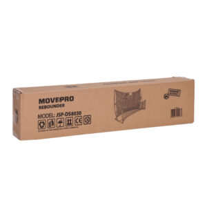 Dvipusis futbolo treniruoklis „Rebounder“ šaudymo į vartus pratyboms 220x120 cm, MOVEPRO - Image 9