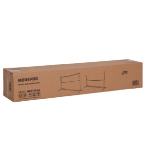 Universalus 305x140 cm 3-in-1 reguliuojamas tinklas badmintonui, tinkliniui ir tenisui su krepšiu, MOVEPRO - Image 9