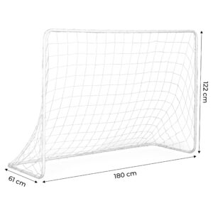 Futbolo treniruočių vartai + taikinių kilimėlis 180x122 cm, MOVEPRO - Image 9