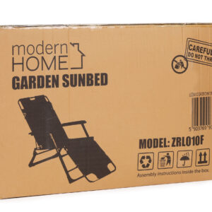 Sodo paplūdimio kėdė gultas, sulankstomas 2-in-1, smėlio spalvos, MultiGarden - Image 9