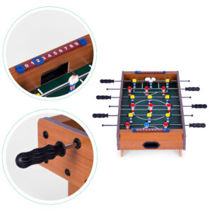 Mini stalo futbolas 70x35 cm medinis stalo futbolas, ECOTOYS - Image 9