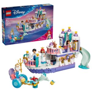 LEGO DISNEY 43299 Arielės karališkosios vestuvės laivas