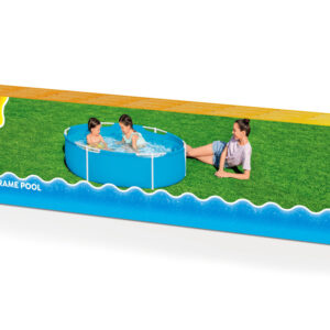 Bestway vaikiškas karkasinis baseinas 152x38cm pripučiamas baseinas 56283 - Image 8
