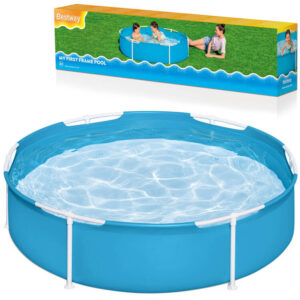 Bestway vaikiškas karkasinis baseinas 152x38cm pripučiamas baseinas 56283