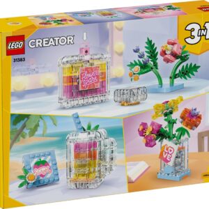 LEGO CREATOR 3 IŠ 1 31383 Flacon de parfum à motif floral - Image 2
