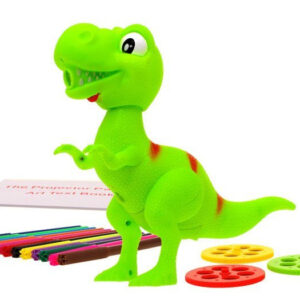 Dinozauras T-rex piestinis projektorius + rašiklis TA0048 - Image 6