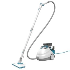 Black & Decker BHSMP2314-QS garinis valytuvas Cilindrinis garinis siurblys 1,2 L 2300 W Mėlyna, Balta