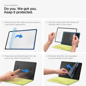 GRŪDINTAS STIKLAS SPIGEN GLAS.TR SLIM FC MACBOOK NEO 13 2026 BLACK - Image 9