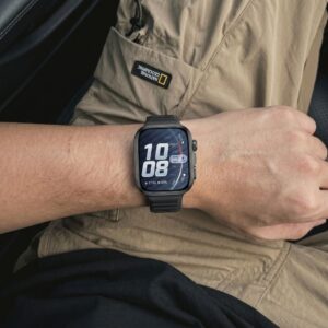 Tech-Protect Defense Huawei Watch Fit 5 Pro juodos spalvos - Image 4