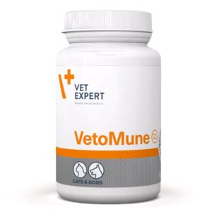 VETEXPERT VetoMune - papildai šunims ir katėms - 60 tablečių