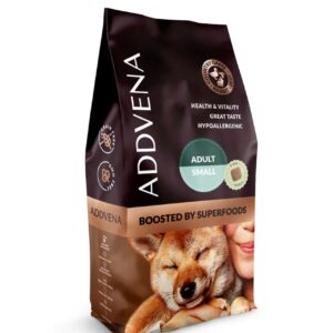 ADDVENA Boosted by superfoods Adult Small Beef - sausas maistas šunims - 10kg