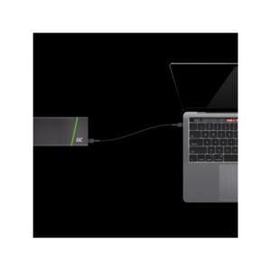 Green Cell KABGC31 USB kabelis USB 2.0 0,3 m USB C Juoda - Image 2