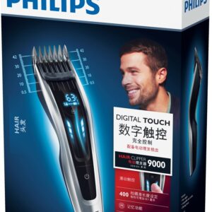 Philips HAIRCLIPPER Series 9000 Titano peiliukai, plaukų kirpimo mašinėlė, motorizuotos šukos - Image 2