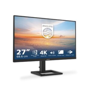 Philips 1000 series 27E1N1800AE/00 kompiuterio monitorius 68,6 cm (27") 3840 x 2160 pikseliai 4K Ultra HD LED Juoda - Image 2
