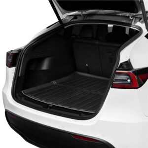 Spigen Tesla Car Mat Rear Trunk, juodos spalvos - Tesla Model Y - Image 5