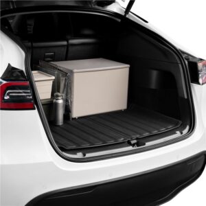 Spigen Tesla Car Mat Rear Trunk, juodos spalvos - Tesla Model Y - Image 6
