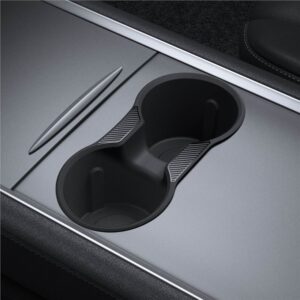 Spigen Tesla Center Console Cup Holder Insert Relaxed Grip - Tesla Model Y/3 - Image 8