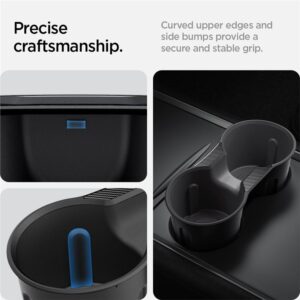 Spigen Tesla Center Console Cup Holder Insert Relaxed Grip - Tesla Model Y/3 - Image 9