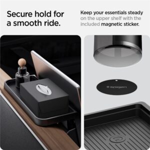 Spigen Tesla Under Screen Storage Organizer, juodos spalvos - Tesla Model Y/3 - Image 4