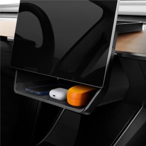 Spigen Tesla Under Screen Storage Organizer, juodos spalvos - Tesla Model Y/3 - Image 8