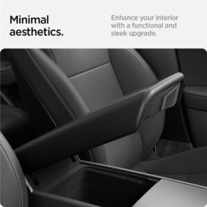 Spigen Tesla Armrest Cover, black - Tesla Model 3 2024 - Image 11