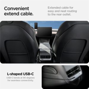 Spigen Tesla TapLock MagSafe Car Mount Charger, juodos spalvos - Wireless / Screen - Image 4