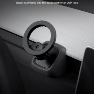 Spigen Tesla Airvent MagSafe Mount TAM100, juodos spalvos - Tesla Model 3(2024)/Y(Juniper) - Image 3