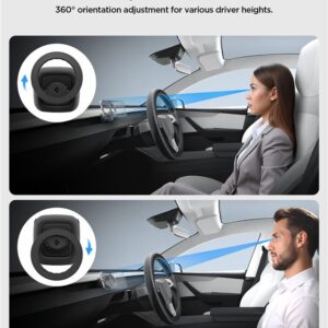 Spigen Tesla Airvent MagSafe Mount TAM100, juodos spalvos - Tesla Model 3(2024)/Y(Juniper) - Image 10