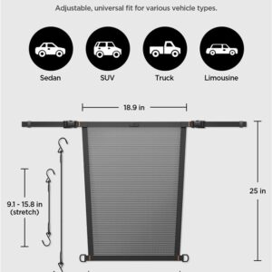 Spigen Pet Backseat Barrier PS200, juodos spalvos - Image 4