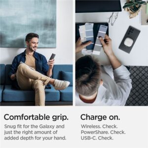 Spigen Thin Fit, black - Samsung Galaxy S22 Ultra - Image 7