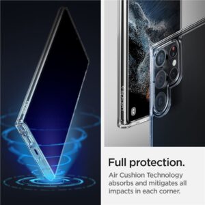 Spigen Ultra Hybrid, crystal clear - Samsung Galaxy S22 Ultra - Image 11