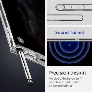 Spigen Ultra Hybrid, crystal clear - Samsung Galaxy S22 Ultra - Image 3