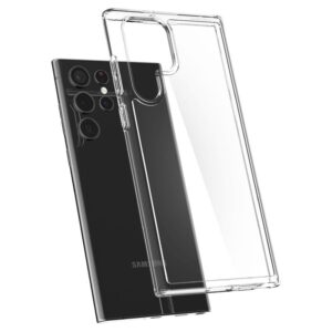 Spigen Ultra Hybrid, crystal clear - Samsung Galaxy S22 Ultra - Image 8