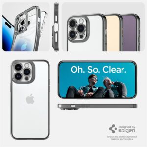 Spigen Optik Crystal, chrome gray - Apple iPhone 14 Pro Max - Image 4