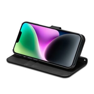 Spigen Wallet S, juodos spalvos - Apple iPhone 14 - Image 11