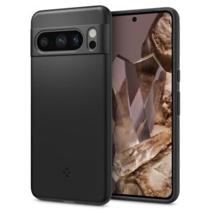 Spigen Thin Fit, juodos spalvos - Google Pixel 8 Pro
